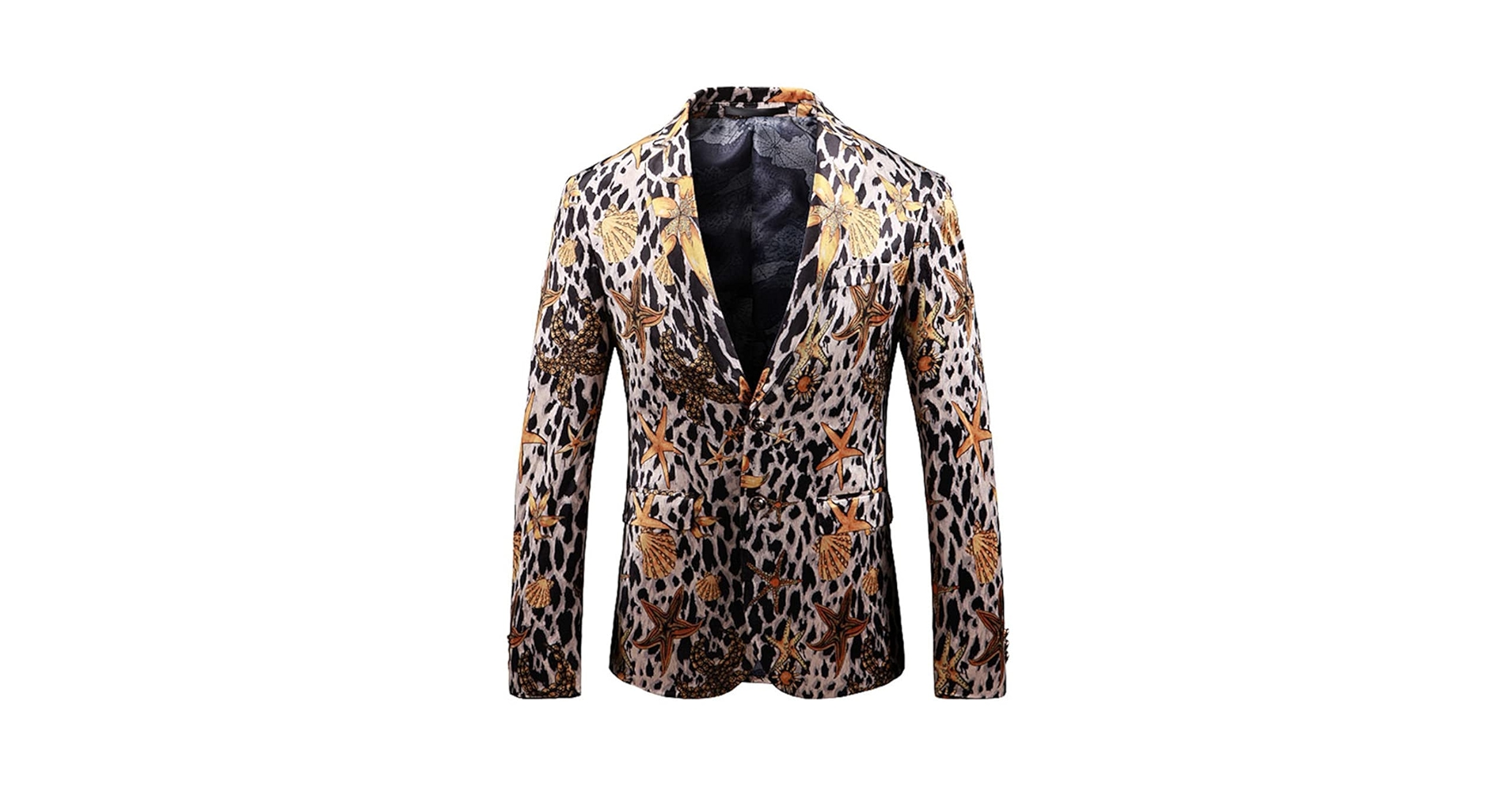 ジャケット・アウター CavariA skull leopard tailored jacket CavariA skull leopard tailored jacket